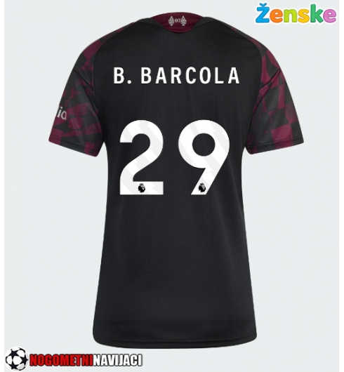 Ženske Nogometnih dresov Liverpool Bradley Barcola #29 Tretji 2026-27 Kratki rokavi Ženske Nogometnih dresov Liverpool Bradley Barcola #29 Tretji 2026-27 Kratki rokavi